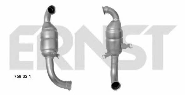 Ernst 758321 Catalytic Converter 758321: Buy near me in Poland at 2407.PL - Good price!