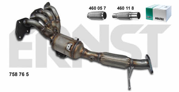 Ernst 758765 Catalytic Converter 758765: Buy near me in Poland at 2407.PL - Good price!