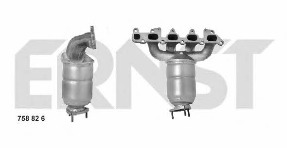 Ernst 758826 Catalytic Converter 758826: Buy near me in Poland at 2407.PL - Good price!