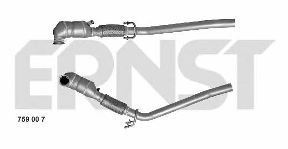 Ernst 759007 Catalytic Converter 759007: Buy near me in Poland at 2407.PL - Good price!