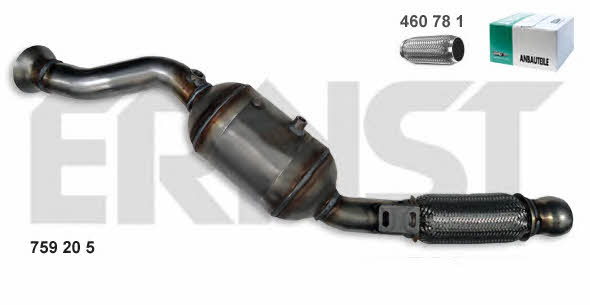 Ernst 759205 Catalytic Converter 759205: Buy near me in Poland at 2407.PL - Good price!