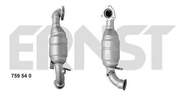 Ernst 759540 Catalytic Converter 759540: Buy near me in Poland at 2407.PL - Good price!