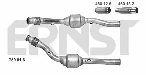 Ernst 759816 Catalytic Converter 759816: Buy near me in Poland at 2407.PL - Good price!