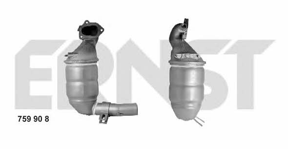 Ernst 759908 Catalytic Converter 759908: Buy near me in Poland at 2407.PL - Good price!