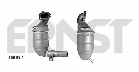 Ernst 759991 Catalytic Converter 759991: Buy near me in Poland at 2407.PL - Good price!