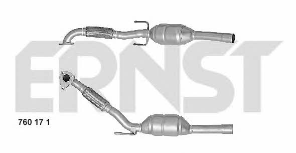 Ernst 760171 Catalytic Converter 760171: Buy near me in Poland at 2407.PL - Good price!
