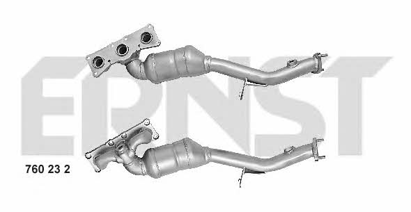 Ernst 760232 Catalytic Converter 760232: Buy near me in Poland at 2407.PL - Good price!