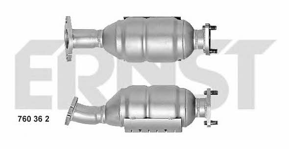 Ernst 760362 Catalytic Converter 760362: Buy near me in Poland at 2407.PL - Good price!