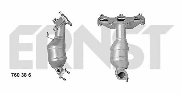 Ernst 760386 Catalytic Converter 760386: Buy near me in Poland at 2407.PL - Good price!