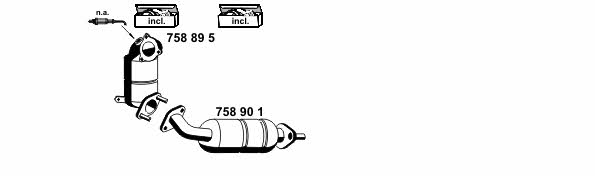 Ernst 220014 Система випуску відпрацьованих газів 220014: Приваблива ціна - Купити у Польщі на 2407.PL!