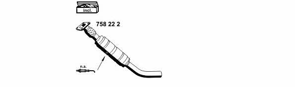 Ernst 230005 Exhaust system 230005: Buy near me in Poland at 2407.PL - Good price!