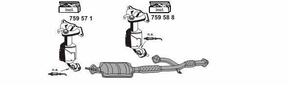 Ernst 250062 Exhaust system 250062: Buy near me in Poland at 2407.PL - Good price!