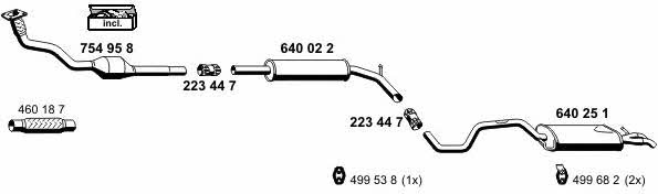 Ernst 060113 Exhaust system 060113: Buy near me at 2407.PL in Poland at an Affordable price!
