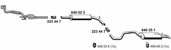 Ernst 060221 Exhaust system 060221: Buy near me at 2407.PL in Poland at an Affordable price!