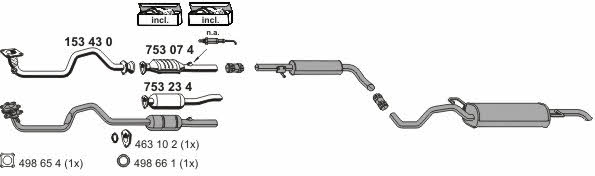  060285 Exhaust system 060285: Buy near me in Poland at 2407.PL - Good price!