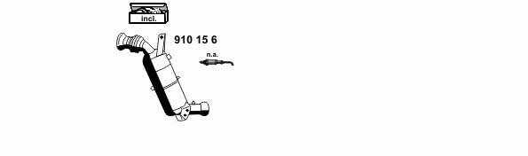  040945 Exhaust system 040945: Buy near me in Poland at 2407.PL - Good price!