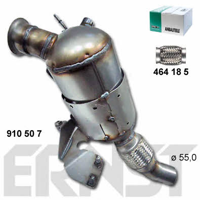 Ernst 910507 Diesel particulate filter DPF 910507: Buy near me in Poland at 2407.PL - Good price!