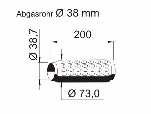 Ernst 464109 Corrugated pipe 464109: Buy near me in Poland at 2407.PL - Good price!