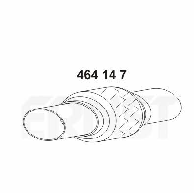 Ernst 464147 Corrugated pipe 464147: Buy near me in Poland at 2407.PL - Good price!