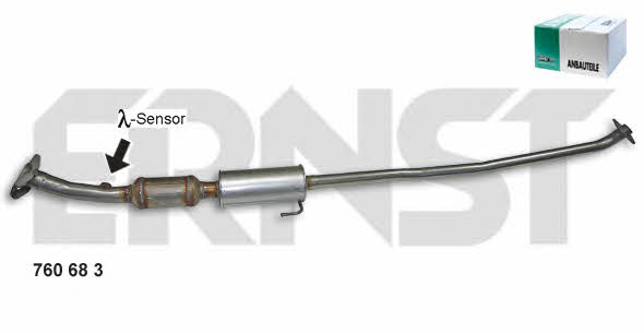 Ernst 760683 Catalytic Converter 760683: Buy near me in Poland at 2407.PL - Good price!