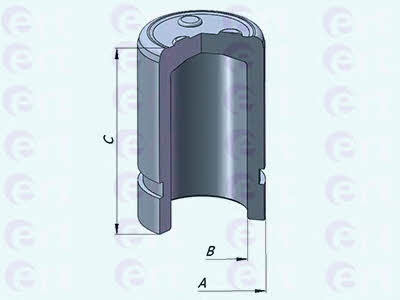 Ert 151308-C Rear brake caliper piston 151308C: Buy near me in Poland at 2407.PL - Good price!