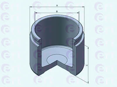 Ert 151262-C Rear brake caliper piston 151262C: Buy near me in Poland at 2407.PL - Good price!