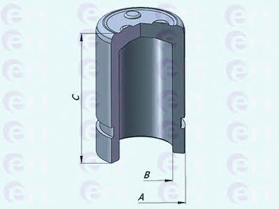 Ert 151263-C Rear brake caliper piston 151263C: Buy near me in Poland at 2407.PL - Good price!