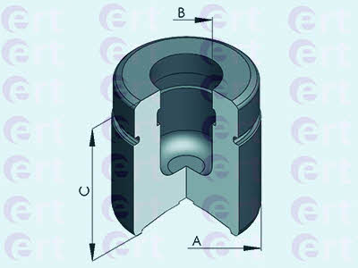 Ert 151090-C Rear brake caliper piston 151090C: Buy near me in Poland at 2407.PL - Good price!