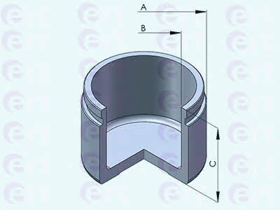Ert 151311-C Front brake caliper piston 151311C: Buy near me in Poland at 2407.PL - Good price!