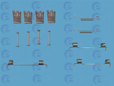 Ert 310017 Mounting kit brake pads 310017: Buy near me in Poland at 2407.PL - Good price!
