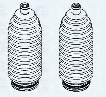Ert 101980 Bellow kit, steering 101980: Buy near me in Poland at 2407.PL - Good price!