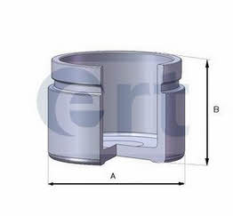 Ert 150267-C Front brake caliper piston 150267C: Buy near me at 2407.PL in Poland at an Affordable price!
