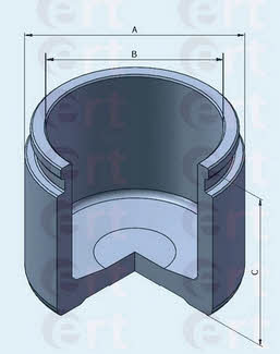 Ert 150800-C Front brake caliper piston 150800C: Buy near me in Poland at 2407.PL - Good price!