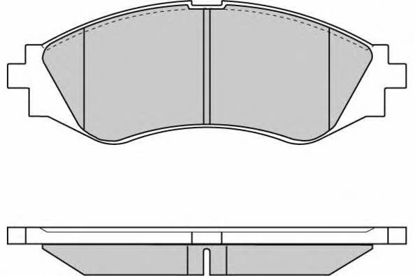 ETF 12-0833 Brake Pad Set, disc brake 120833: Buy near me at 2407.PL in Poland at an Affordable price!