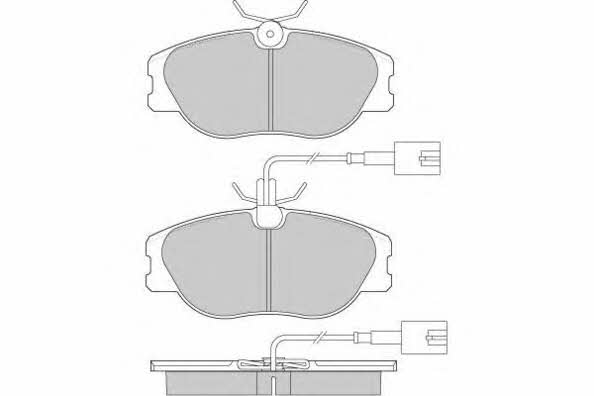 ETF 12-0863 Brake Pad Set, disc brake 120863: Buy near me in Poland at 2407.PL - Good price!