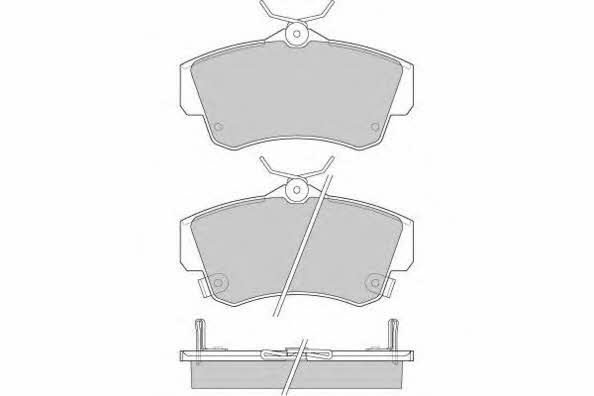 ETF 12-0908 Brake Pad Set, disc brake 120908: Buy near me in Poland at 2407.PL - Good price!