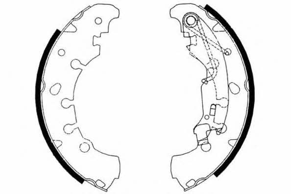 ETF 09-0645 Brake shoe set 090645: Buy near me in Poland at 2407.PL - Good price!