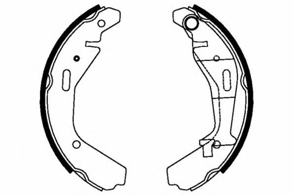 ETF 09-0659 Parking brake shoes 090659: Buy near me in Poland at 2407.PL - Good price!