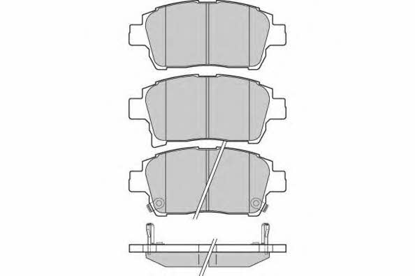 ETF 12-1201 Гальмівні колодки, комплект 121201: Приваблива ціна - Купити у Польщі на 2407.PL!