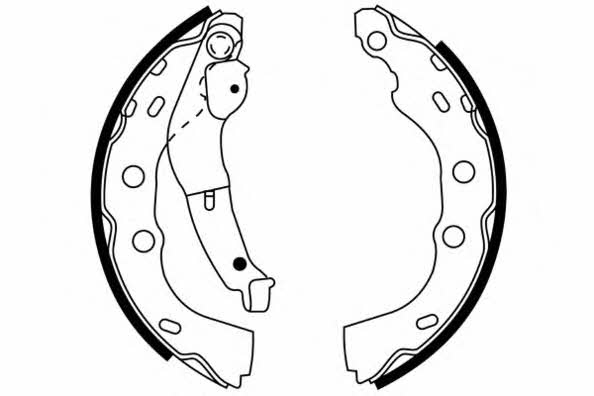 ETF 09-0670 Parking brake shoes 090670: Buy near me at 2407.PL in Poland at an Affordable price!