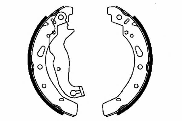 ETF 09-0680 Parking brake shoes 090680: Buy near me at 2407.PL in Poland at an Affordable price!