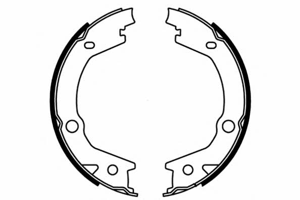 ETF 09-0695 Parking brake shoes 090695: Buy near me in Poland at 2407.PL - Good price!