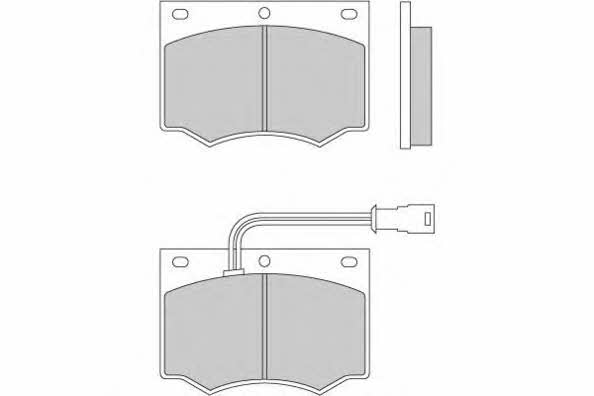 ETF 12-0193 Brake Pad Set, disc brake 120193: Buy near me in Poland at 2407.PL - Good price!