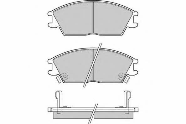 ETF 12-0293 Brake Pad Set, disc brake 120293: Buy near me in Poland at 2407.PL - Good price!