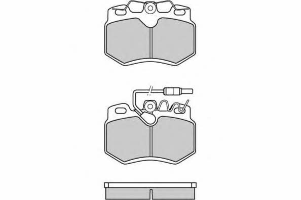 ETF 12-0311 Brake Pad Set, disc brake 120311: Buy near me in Poland at 2407.PL - Good price!