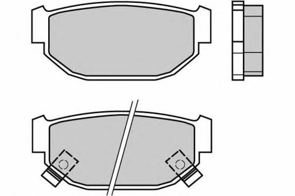 ETF 12-0346 Brake Pad Set, disc brake 120346: Buy near me at 2407.PL in Poland at an Affordable price!