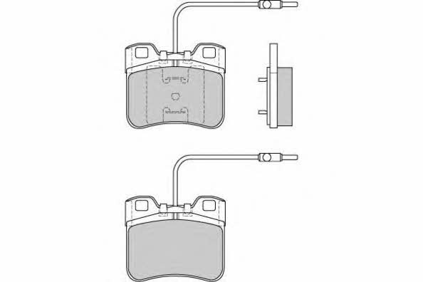 ETF 12-0496 Brake Pad Set, disc brake 120496: Buy near me at 2407.PL in Poland at an Affordable price!