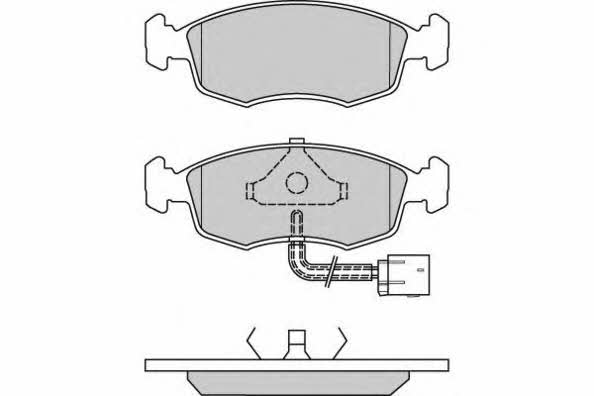 ETF 12-0583 Brake Pad Set, disc brake 120583: Buy near me in Poland at 2407.PL - Good price!