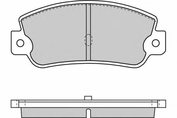 ETF 12-0714 Brake Pad Set, disc brake 120714: Buy near me in Poland at 2407.PL - Good price!