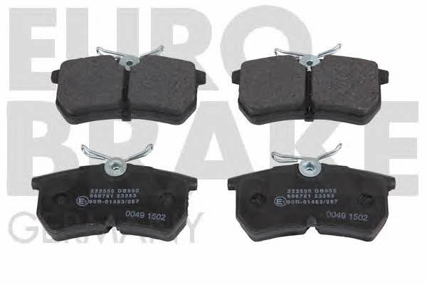 Eurobrake 5502222550 Brake Pad Set, disc brake 5502222550: Buy near me in Poland at 2407.PL - Good price!